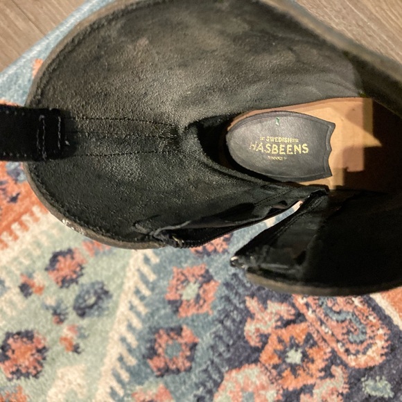 Hasbeens tall plain leather boots EUC - Picture 6 of 10